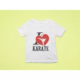 I <3 Karate gyerek póló