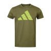 Adidas karate Performance póló - Oliva színben