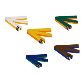 Budo övek / karate övek (fele-fele szín) - Ju-Sports