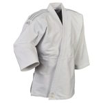 Judo ruha - Club J350  - fehér, ezüst csíkokkal - ADIDAS