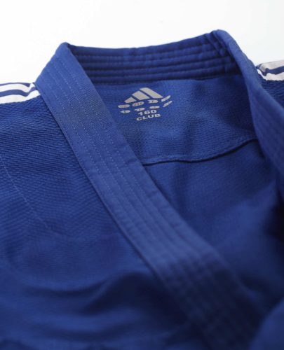 Judo ruha - Club J350B  - kék, fehér csíkokkal - ADIDAS