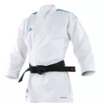 Karate ruha (kumite) - piros-kék vállú - Adilight PrimeGreen - ADIDAS - WKF approved 