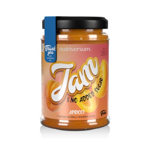 Jam - 235 g - FOOD - Nutriversum (lekvár édesítővel)
