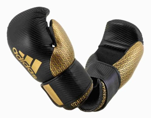 Adidas Pro Point Fighter 300 kickbox kesztyű - fekete-arany