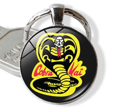 Kulcstartó - Cobra Kai (fém alap)
