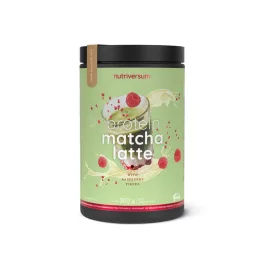 Protein matcha latte fehérjepor