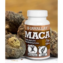 MACA - 60 db lágykapszula - Javallat