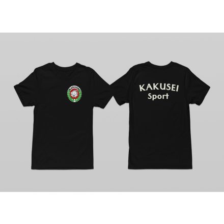 KAKUSEI Sport póló - (fekete) felnőtt