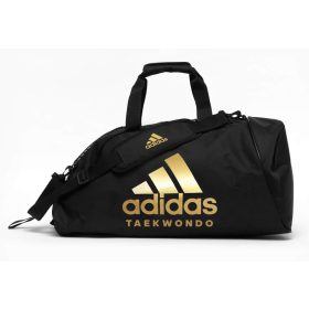   adidas 2in1 Taekwondo táska, adiACC052 Nylon - fekete-arany színben