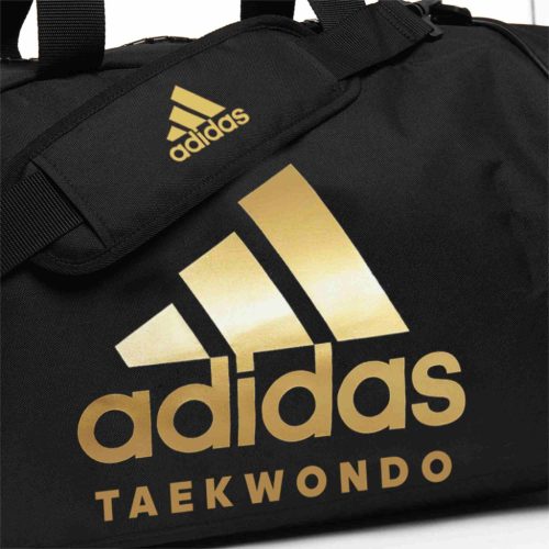 adidas 2in1 Taekwondo táska, adiACC052 Nylon - fekete-arany színben
