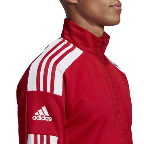Adidas Squadra 21 NEMZETI MAGYAR melegítő felső piros