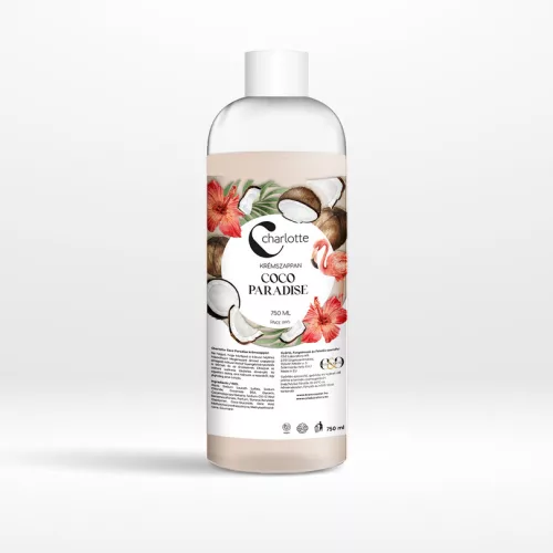 Charlotte krémszappan Coco Paradise utántöltő 750 ml