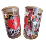 I love karate édesség mix díszüvegben Halloween