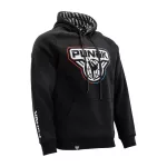 PUNOK Karate fekete hoodie pulóver