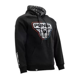 PUNOK Karate fekete hoodie pulóver