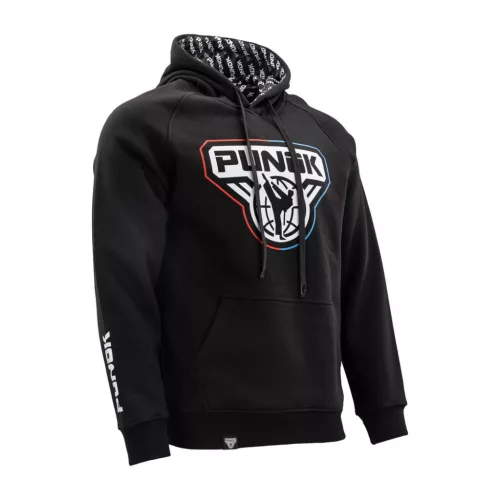 PUNOK Karate fekete hoodie pulóver
