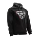 PUNOK Karate fekete hoodie pulóver