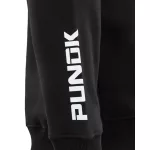 PUNOK Karate fekete hoodie pulóver