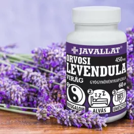 ORVOSI LEVENDULA - 60 db lágykapszula - Javallat