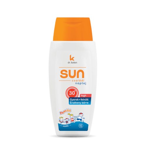 Sun F30 Családi naptej - 150 ml