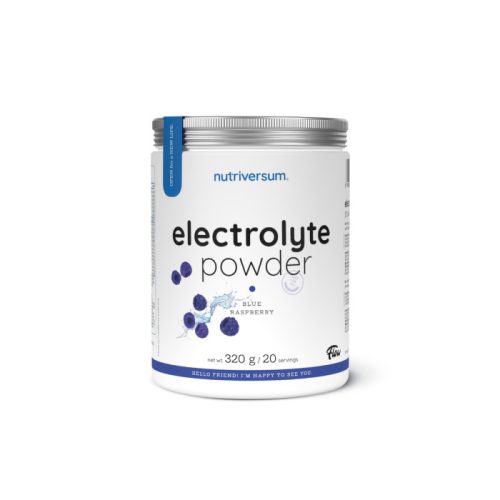Electrolyte Powder - 320 g - Kékmálna ízben