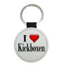 I <3 Kickboxen kulcstartó