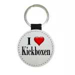 I LOVE Kickbox kulcstartó