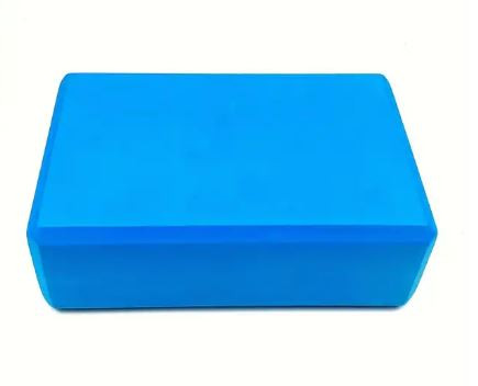 Jóga tégla - EVA, 7,5 cm, 150 gramm -  Kék