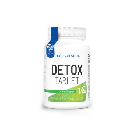 Detox - 60 tabletta - VITA - Nutriversum (Méregtelenítő)