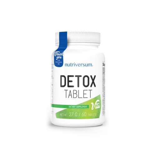 Detox - 60 tabletta - VITA - Nutriversum (Méregtelenítő) - MEGSZŰNT