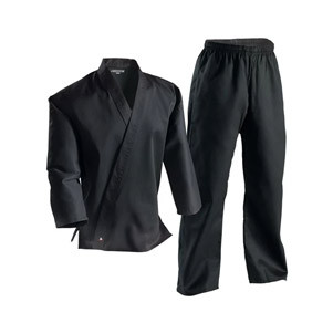 Karate ruha / harcművészeti ruha - gyakorló (fekete) - Century