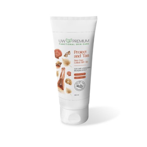 UW Premium Protect and Tan 50 SPF I 150 ml