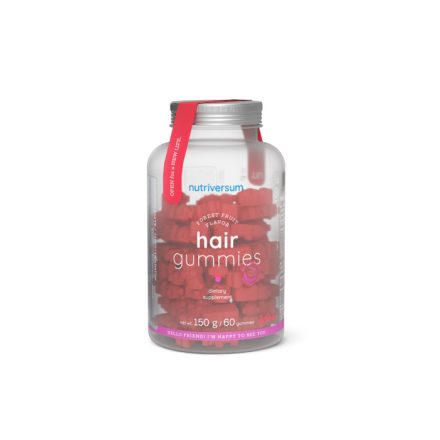 Hajvitamin Hair Gummies - 60 rágótabletta - WSHAPE - Nutriversum