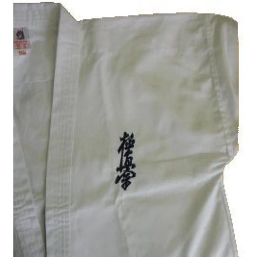 Kyokushin karate ruha (hímzett)