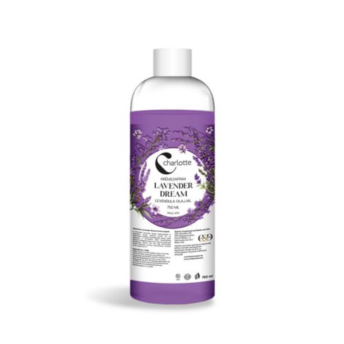 Charlotte Lavender Dream krémszappan utántöltő 750 ml