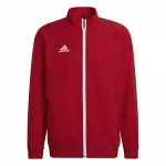 adidas Entrada 22 cipzáras melegítő felső,  piros