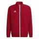 adidas Entrada 22 cipzáras melegítő felső,  piros