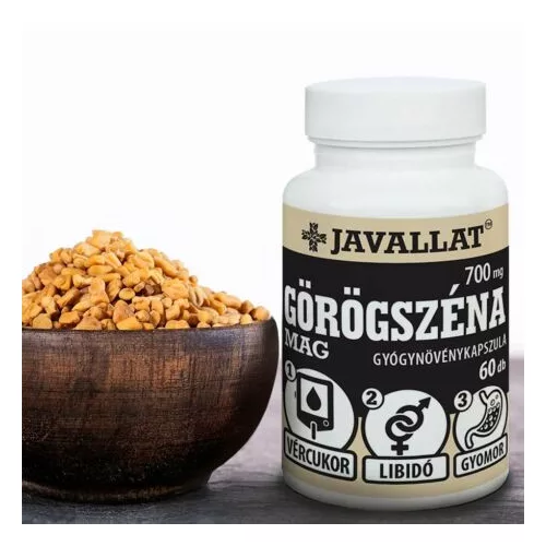 GÖRÖGSZÉNA - 60 db lágykapszula