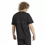 Adidas MINIMAL - Fekete pamut póló 