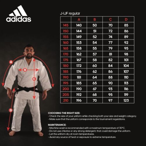 Judo ruha (kék) -  Kimono Judo Adidas Champion II IJF - Adidas