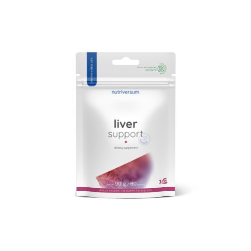 Liver Support - 60 tabletta - (Méregtelenítéshez májműködést támogató)