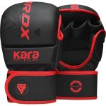 RDX kara MMA kesztyű 