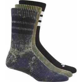 adidas sportzokni - 3 pár, fekete/barna/kék 40-42
