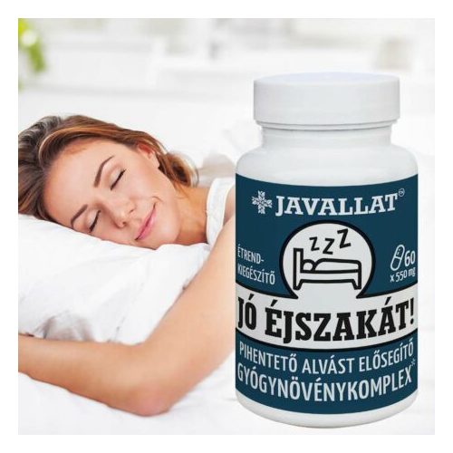 JÓ ÉJSZAKÁT! - 60 db gyógynövénykapszula