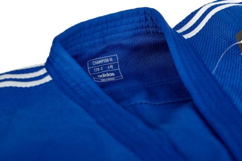 Judo gi - Champion III JIJFS - Adidas - kétféle szabással