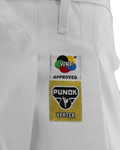 Karate ruha - piros-kék vállú - VERTEX Kata - PUNOK - WKF approved