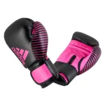 Adidas Competition Boxkesztyű - fekete-rózsaszín (10 oz méret)