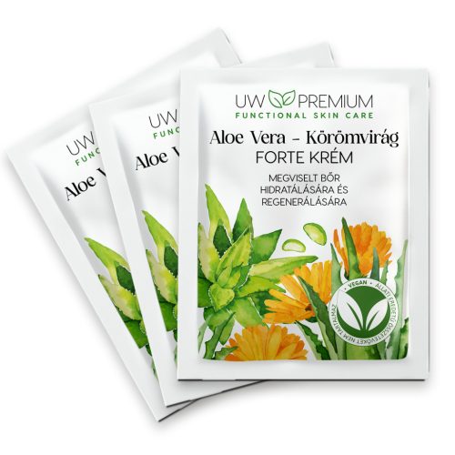 UW Premium Aloe Vera-Körömvirág Forte krém 5 ml sache