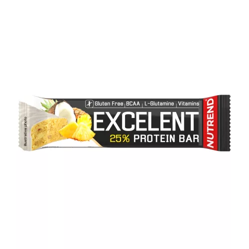 NUTREND Excelent  bar 85g - Pineapple+Coconut - Energia szelet