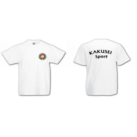  KAKUSEI Sport póló - (fehér) gyerek